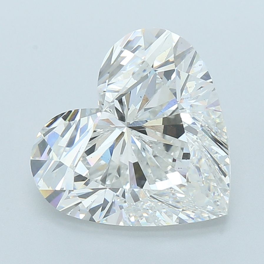 8.27 ct. heart Lab Grown Diamond front image
