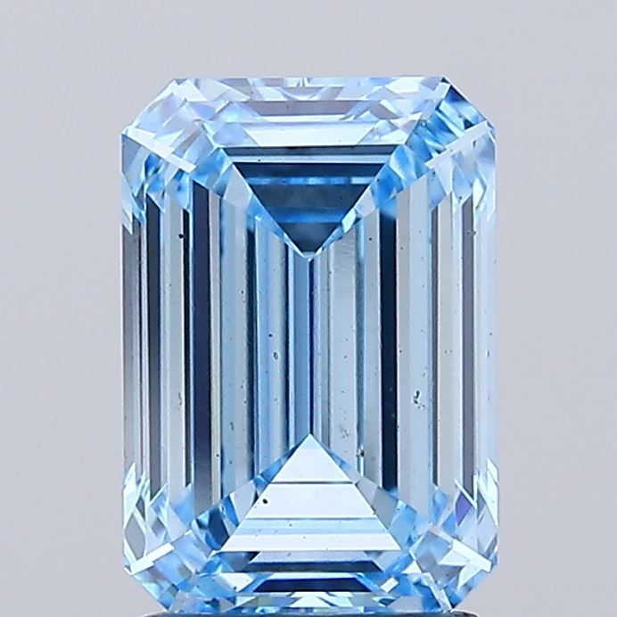 2.12 ct. emerald Lab Grown Diamond front image