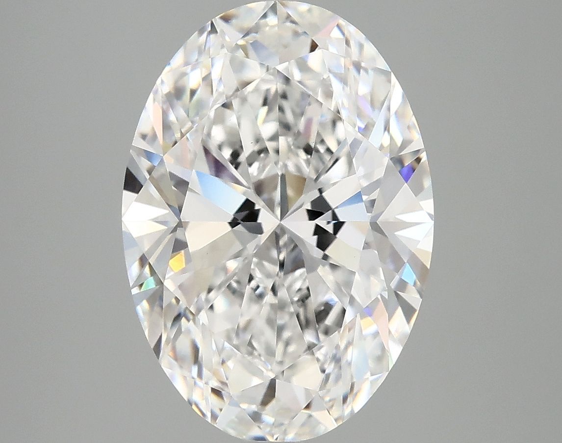 5.09 ct. oval Lab Grown Diamond front image