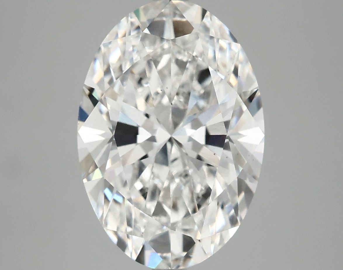 5.09 ct. oval Lab Grown Diamond front image