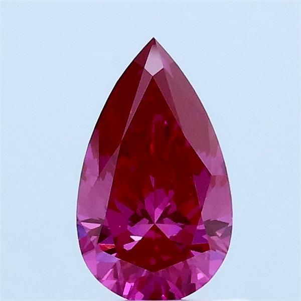 0.55 CT Fancy Deep Pink PEAR