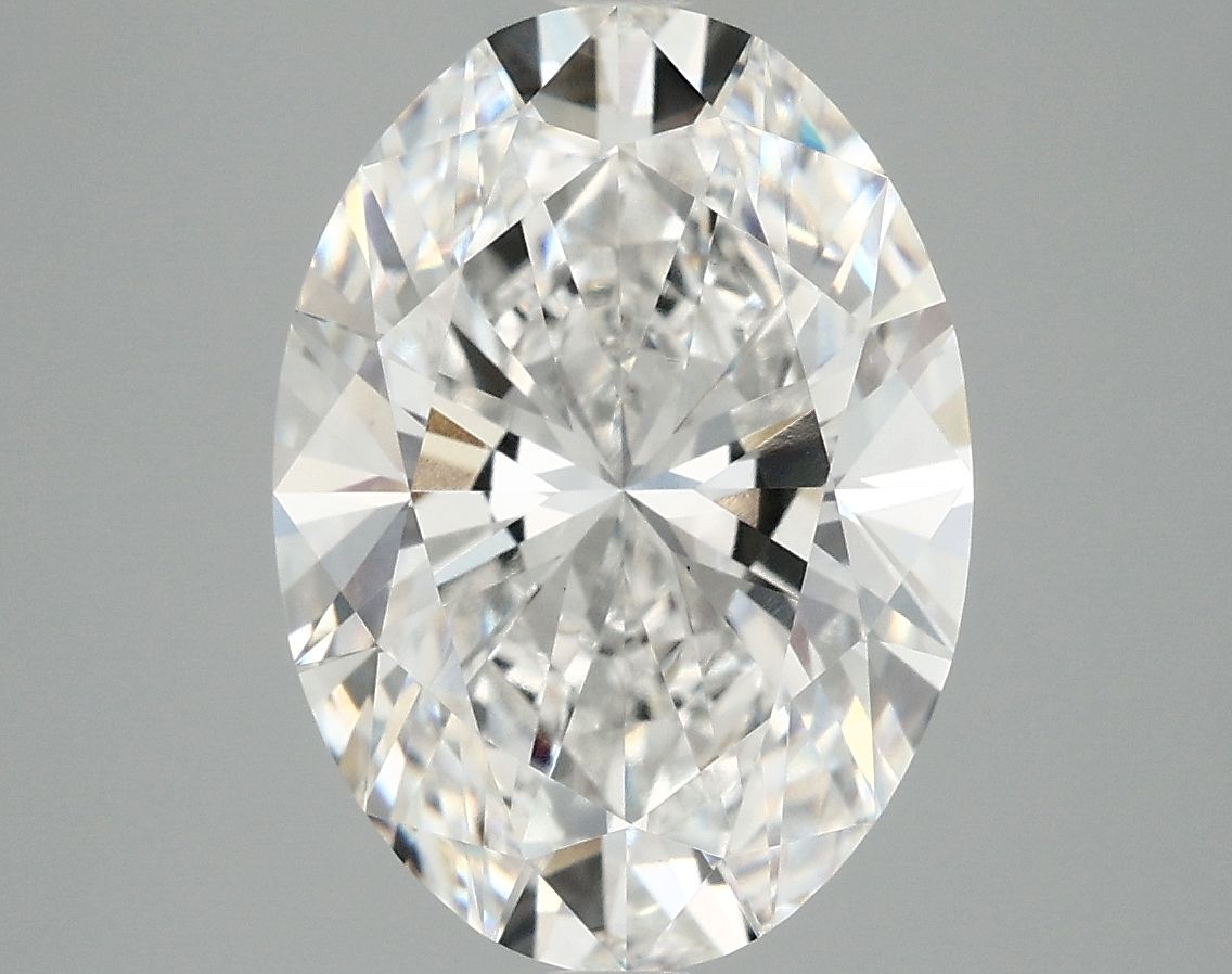 5.03 ct. oval Lab Grown Diamond front image
