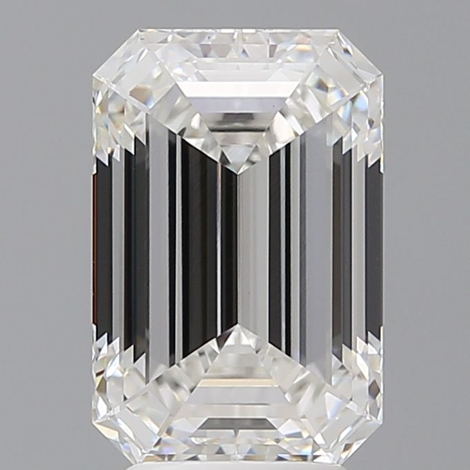 4.09 ct. emerald Lab Grown Diamond front image