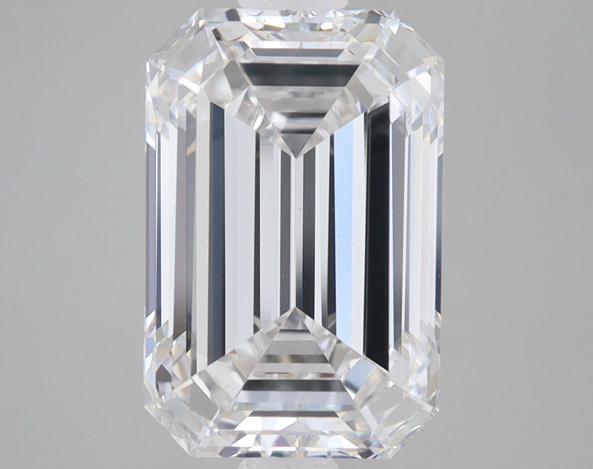 5.09 ct. emerald Lab Grown Diamond front image