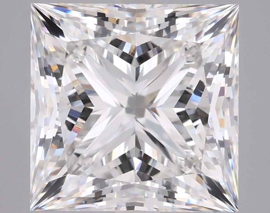 5.04 ct. princess Lab Grown Diamond front image