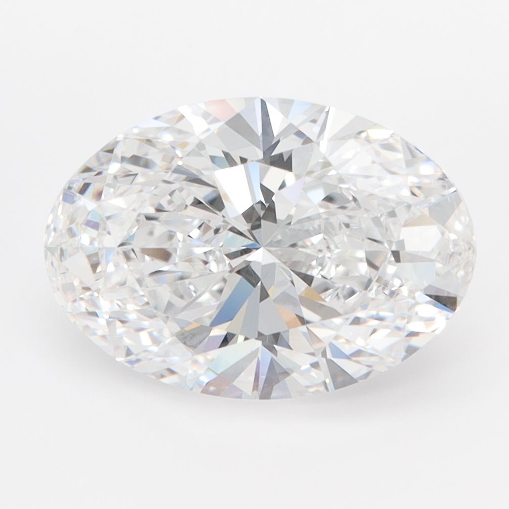 3.26 ct. oval Lab Grown Diamond front image