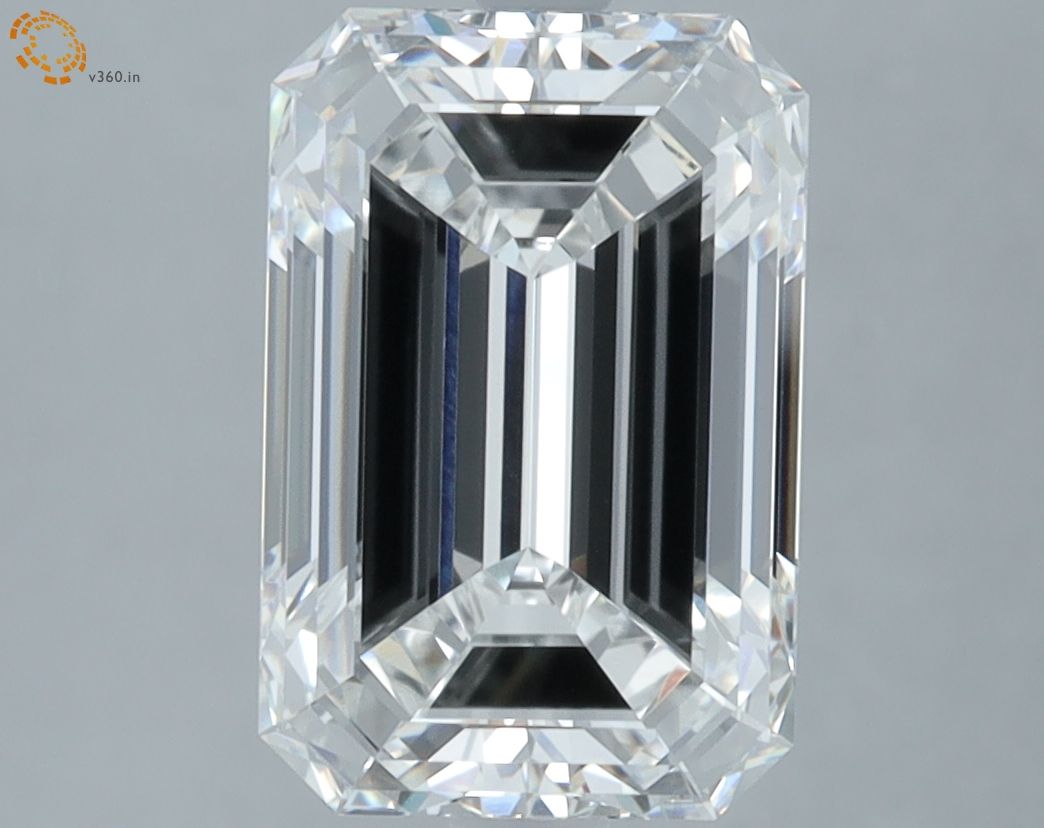 4.02 ct. emerald Lab Grown Diamond front image