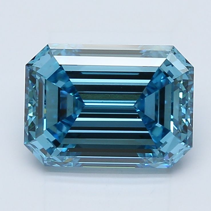3.02 ct. emerald Lab Grown Diamond front image