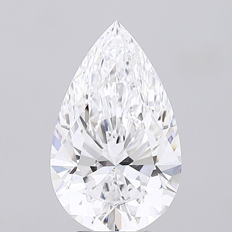 3.88 ct. pear Lab Grown Diamond front image