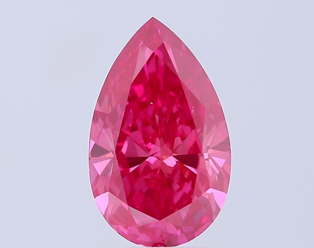 4.19 ct. pear Lab Grown Diamond front image