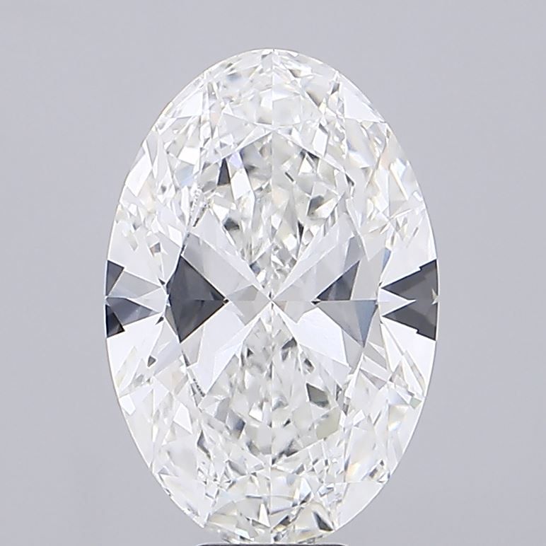 10.00 ct. oval Lab Grown Diamond front image