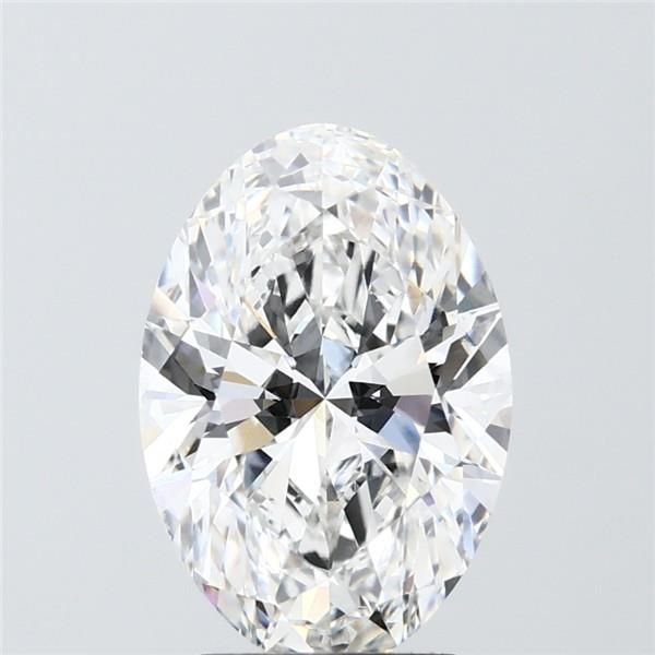 3.09 ct. oval Lab Grown Diamond front image