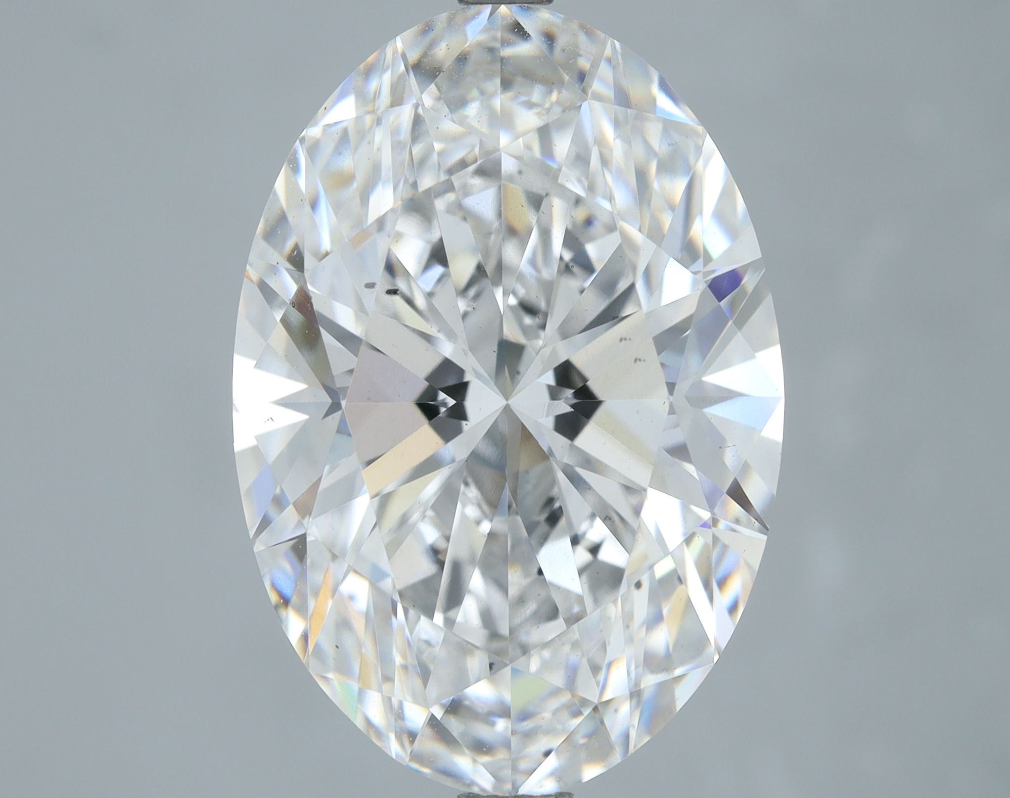 8.01 ct. oval Lab Grown Diamond front image