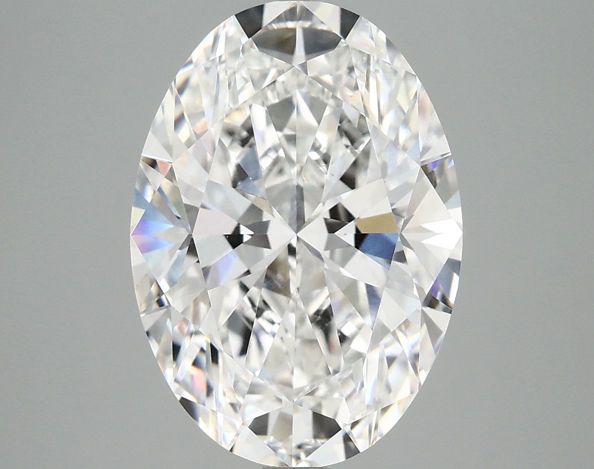 5.01 ct. oval Lab Grown Diamond front image