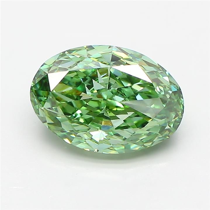 3.33 ct. oval Lab Grown Diamond front image