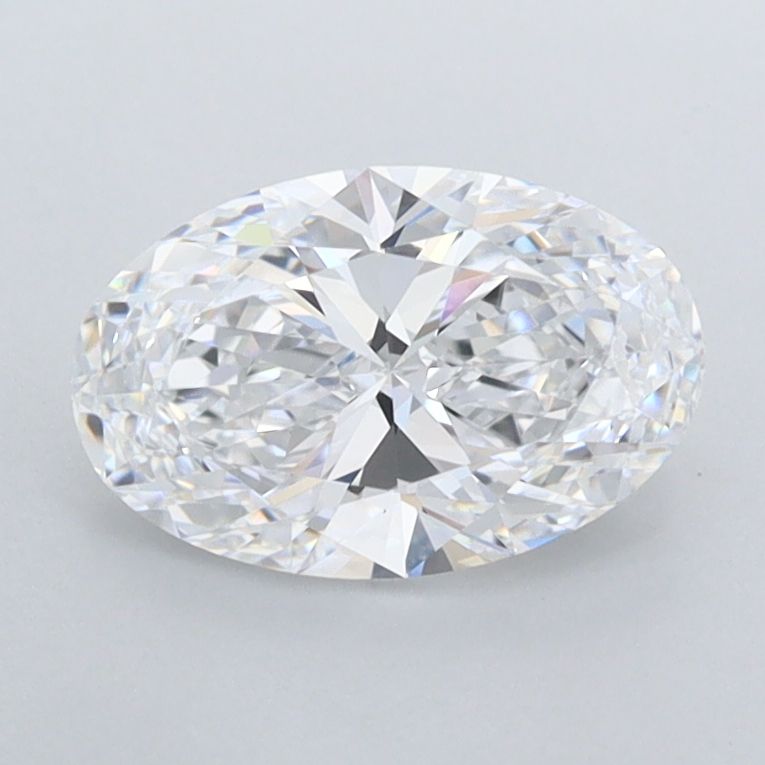 1.10 ct. oval Lab Grown Diamond front image