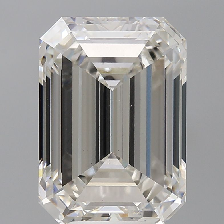 6.94 ct. emerald Lab Grown Diamond front image