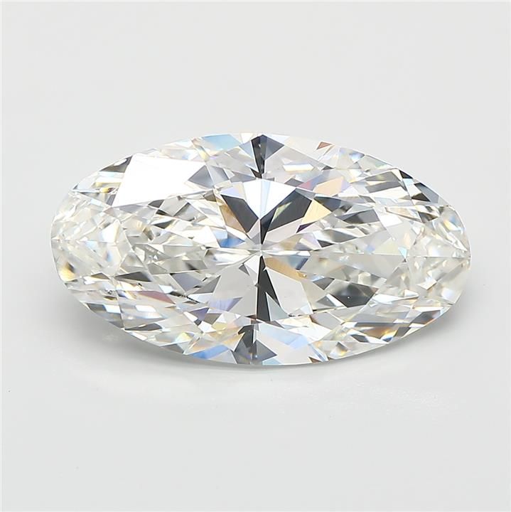5.51 ct. oval Lab Grown Diamond front image