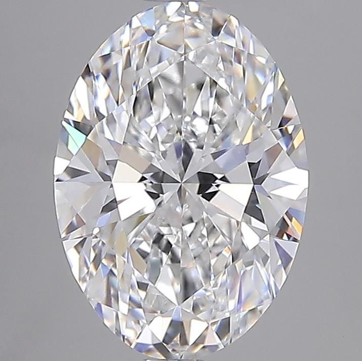 4.01 ct. oval Lab Grown Diamond front image
