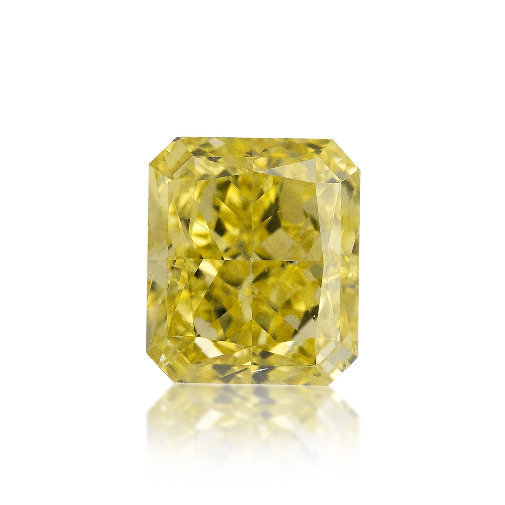 Diament 0.5 ct Fancy Intense Yellow/SI1