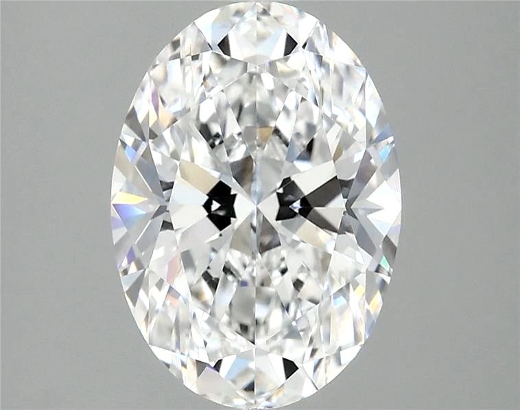 3.08 ct. oval Lab Grown Diamond front image