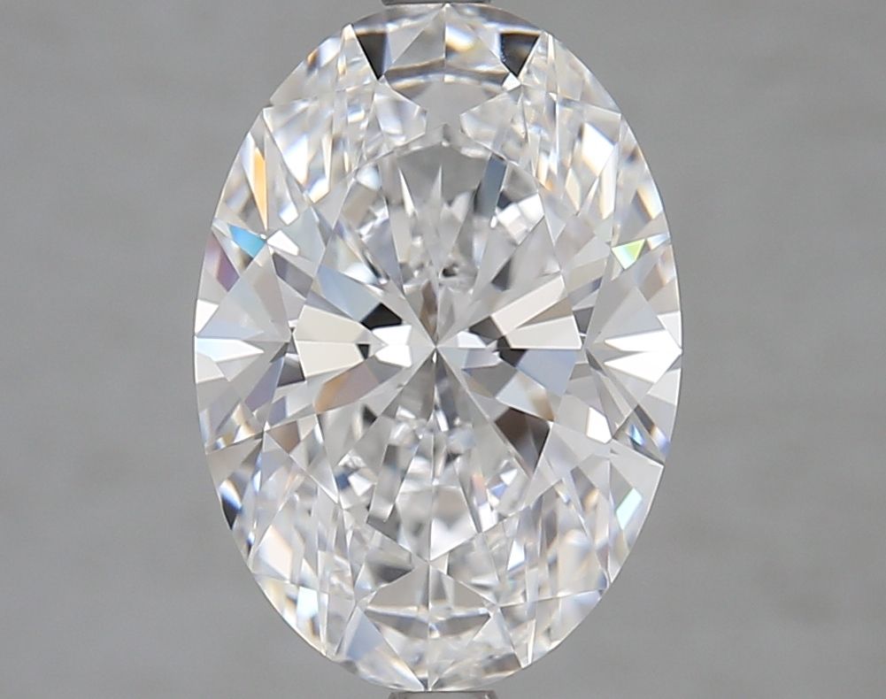 4.02 ct. oval Lab Grown Diamond front image