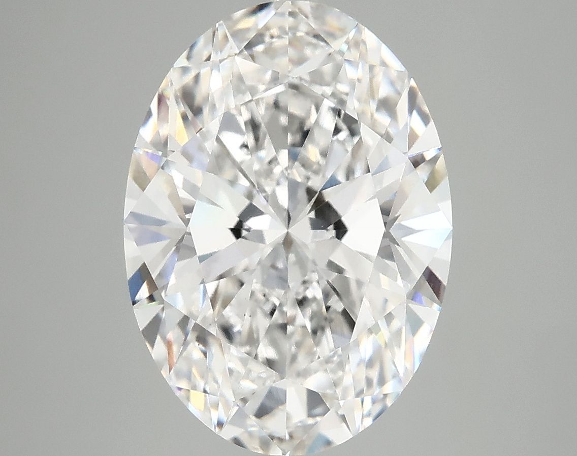 5.03 ct. oval Lab Grown Diamond front image