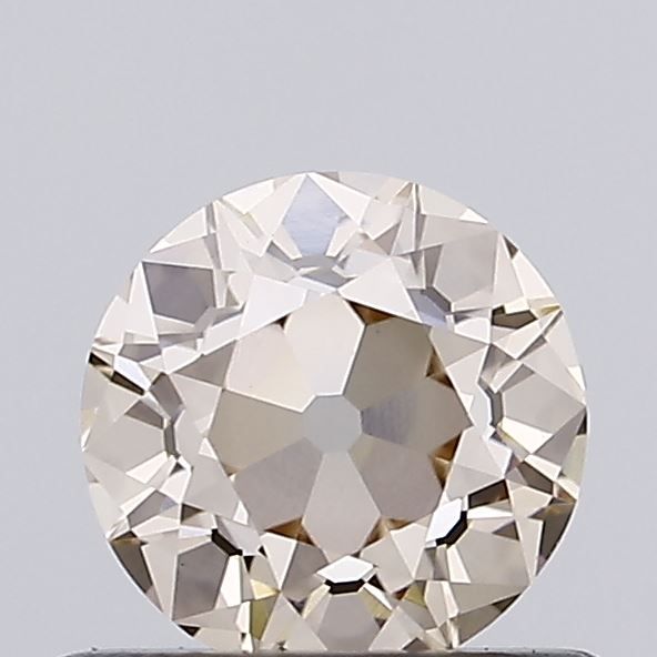 0.57 CT Fancy Light Brown Pink OLD EUROPEAN CUT