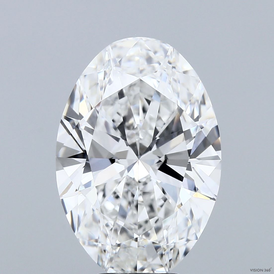 6.00 ct. oval Lab Grown Diamond front image