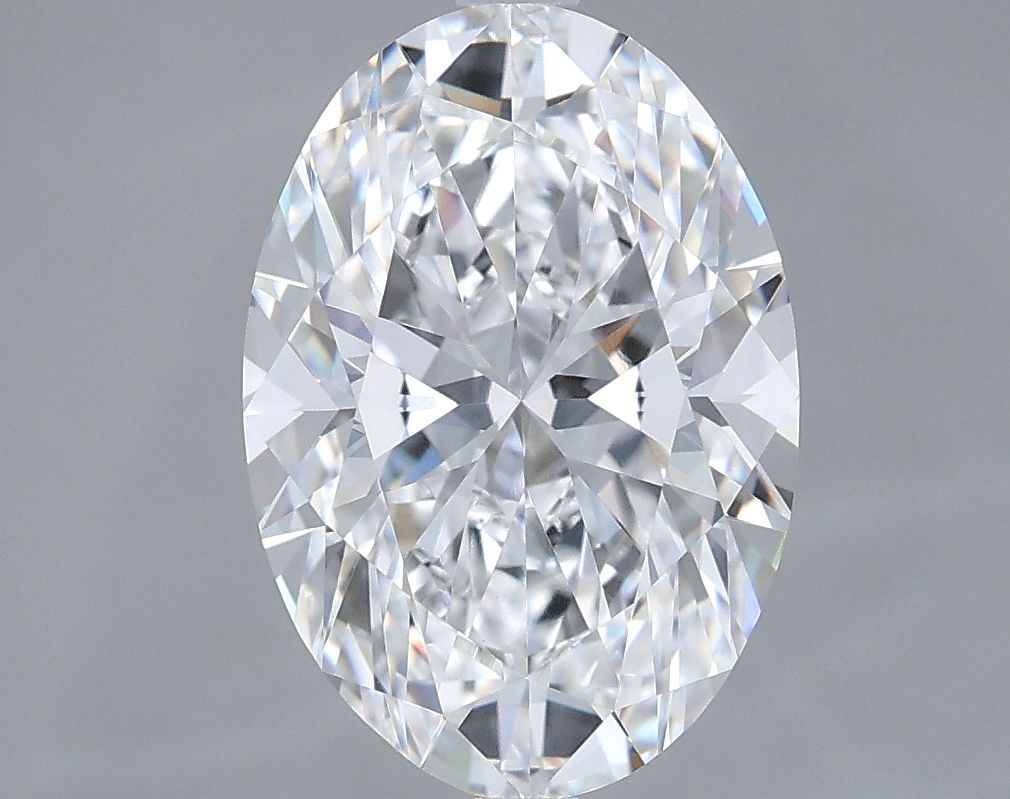3.58 ct. oval Lab Grown Diamond front image