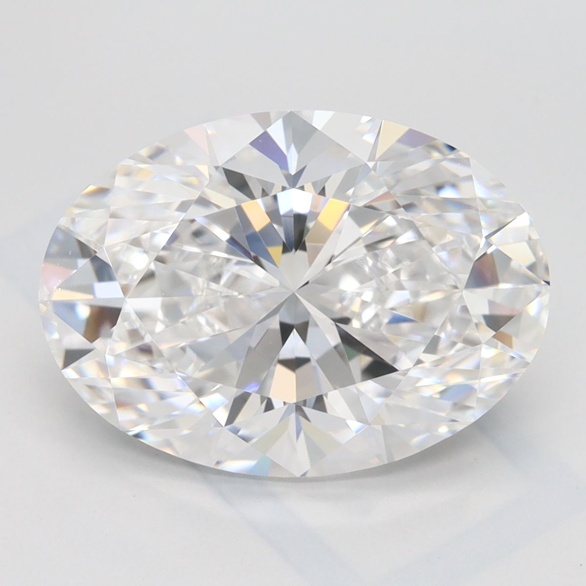 4.21 ct. oval Lab Grown Diamond front image