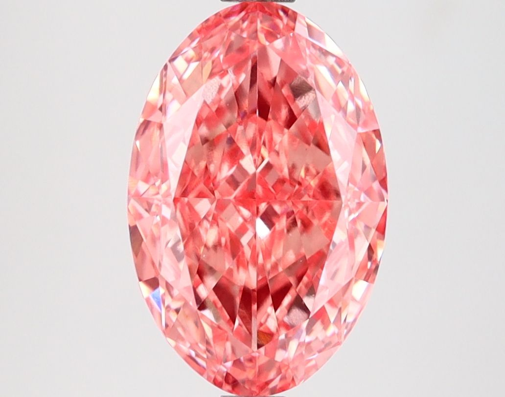 2.88 ct. oval Lab Grown Diamond front image