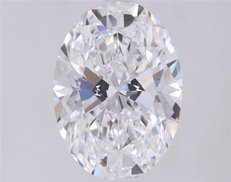 3.93 ct. oval Lab Grown Diamond front image