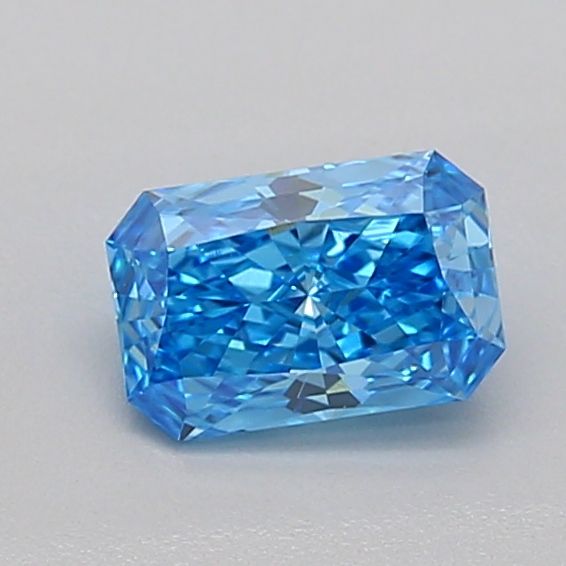 0.6 CT Fancy Vivid Blue RADIANT
