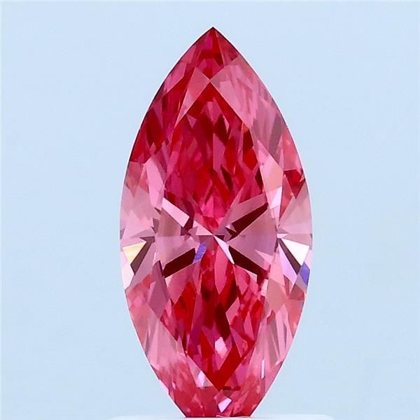 0.93 CT Fancy Vivid Pink MARQUISE