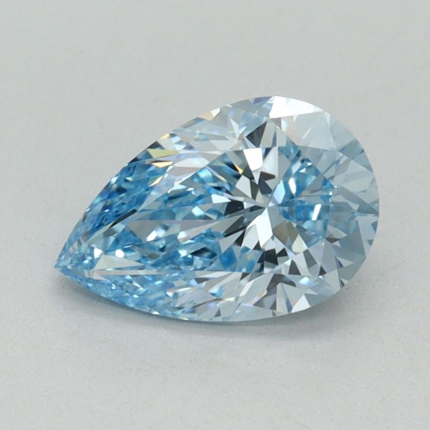 1.08 CT Fancy Vivid Blue PEAR