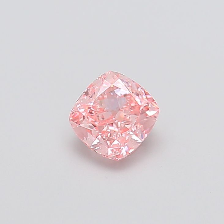 1.03 CT Fancy Vivid Pink CUSHION MODIFIED