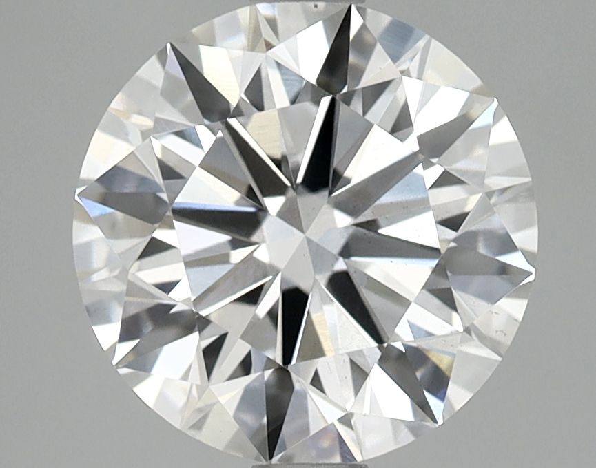 2.66 ct. round Lab Grown Diamond front image