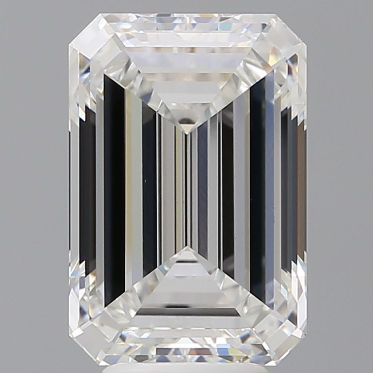 6.03 ct. emerald Lab Grown Diamond front image