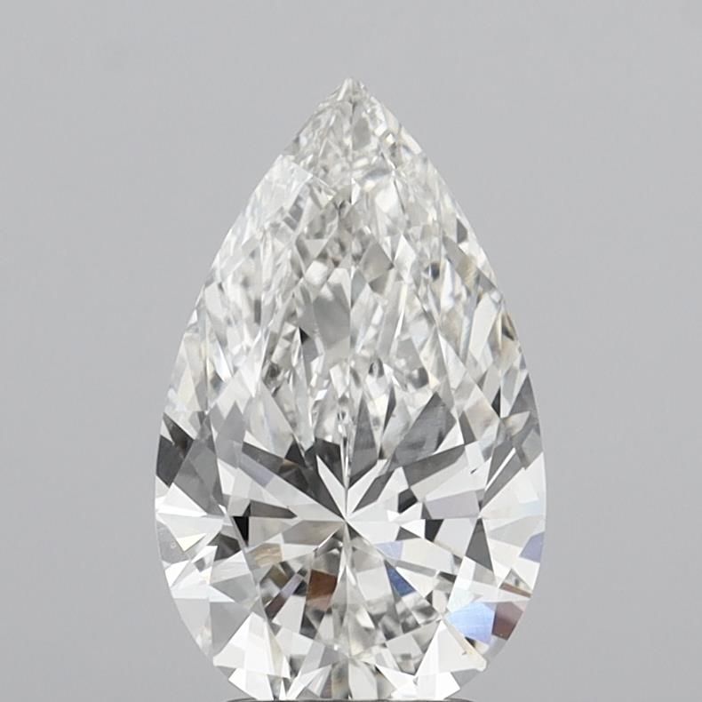 3.01 ct. pear Lab Grown Diamond front image