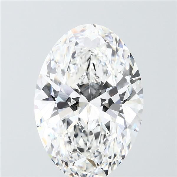 6.04 ct. oval Lab Grown Diamond front image