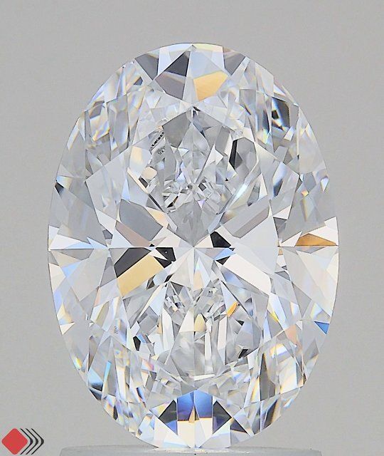 2.06 ct. oval Lab Grown Diamond front image