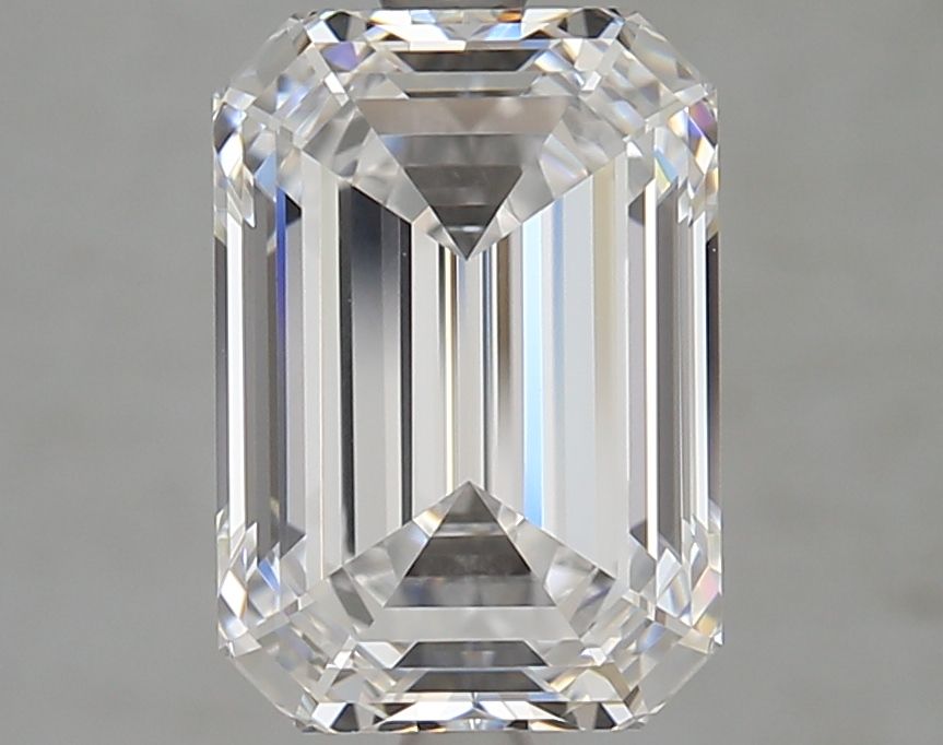 Diamant Émeraude 4.01 ct - Couleur D - Pureté VVS1