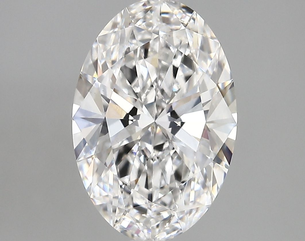 3.01 ct. oval Lab Grown Diamond front image