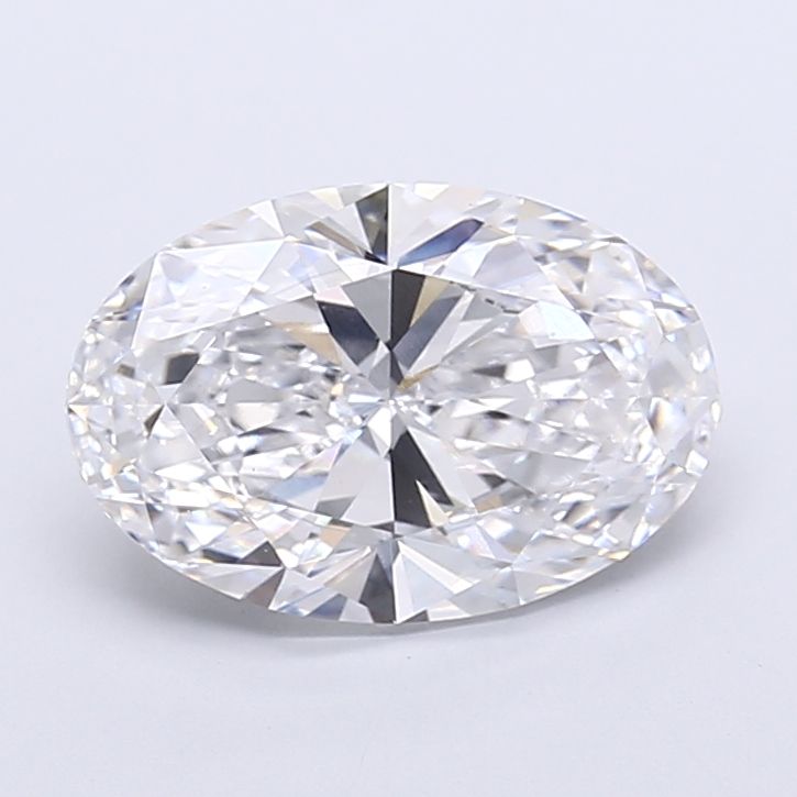 5.03 ct. oval Lab Grown Diamond front image