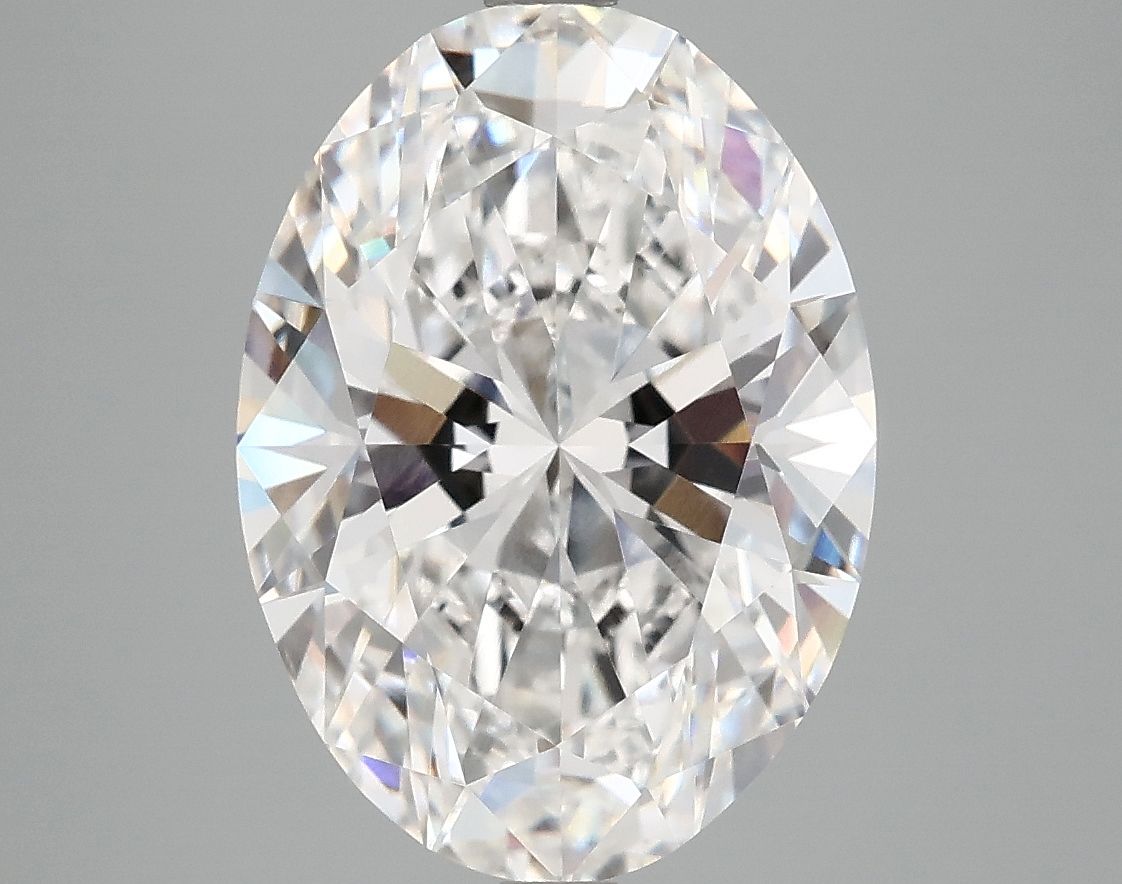 5.06 ct. oval Lab Grown Diamond front image