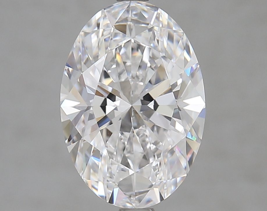 3.02 ct. oval Lab Grown Diamond front image