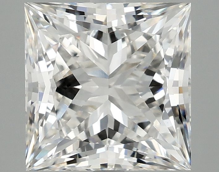 3.02 ct. princess Lab Grown Diamond front image