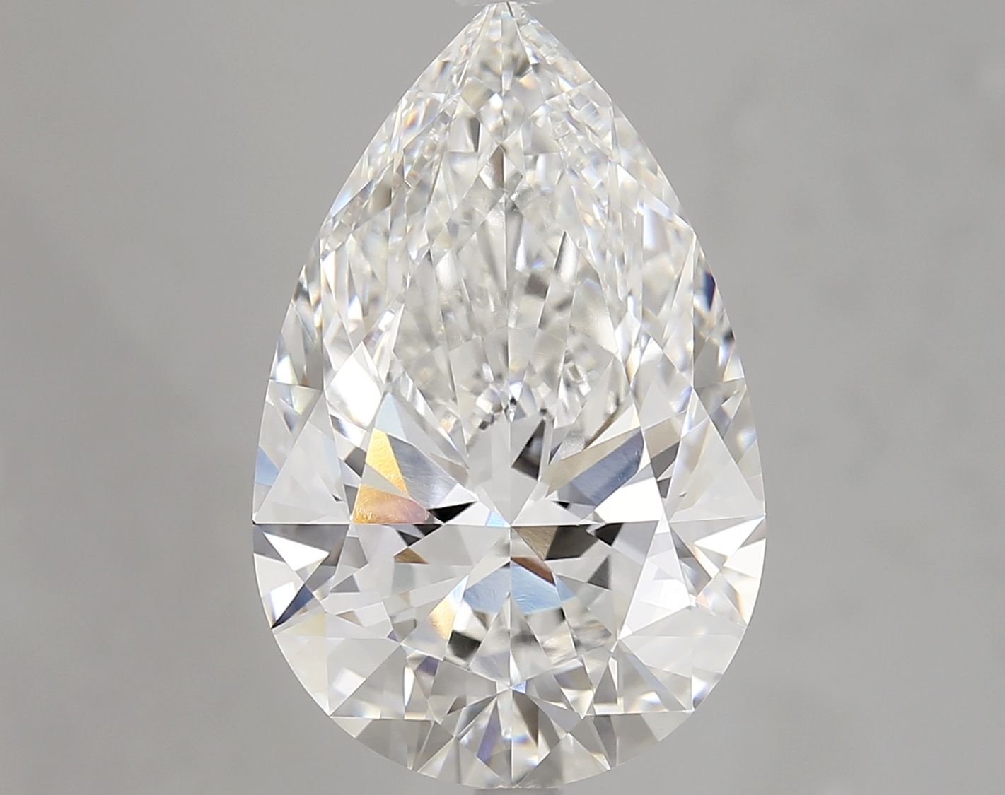 7.05 ct. pear Lab Grown Diamond front image