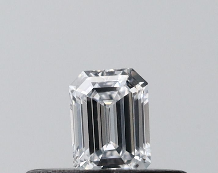 Diamant Émeraude 0.21 ct - Couleur D - Pureté VVS1